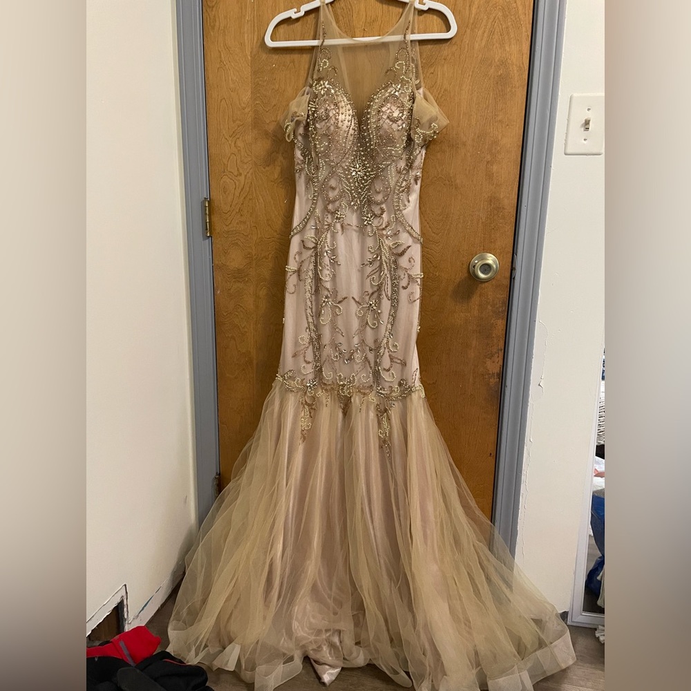 SOLD Mermaid Prom Dress